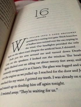 One last night of reading way too late. :'(