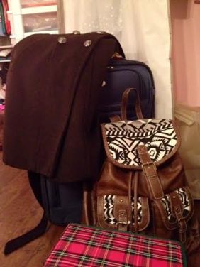All packed and ready to go to my cousin's wedding tomorrow!
